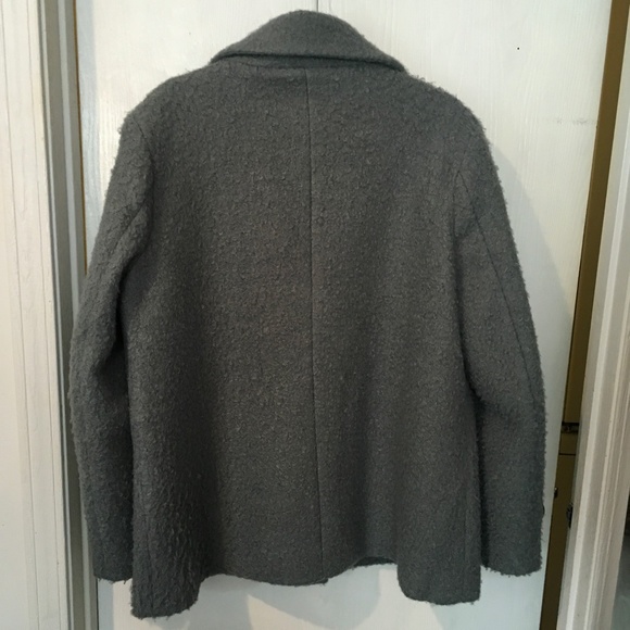 Sam EdelmanWomen's Brushed Coat - Aspen Blue - Picture 5 of 9